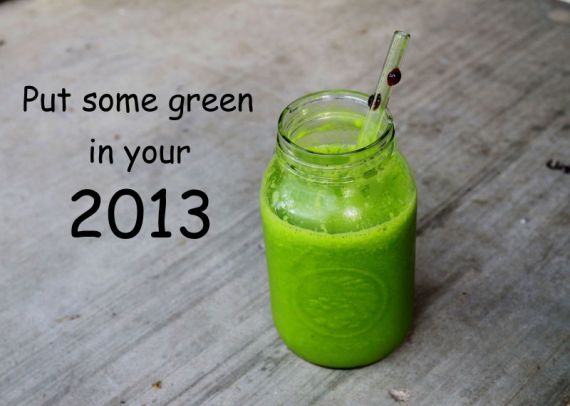 Variation on the Glowing Green Detox Smoothie Recipe